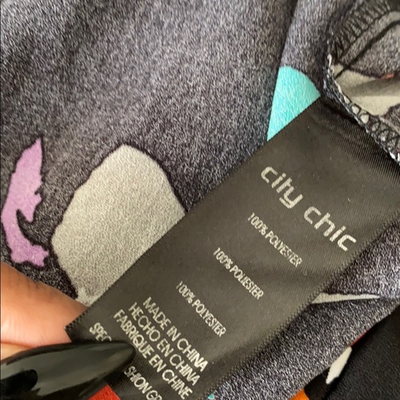 Paint Stroke Graffiti Shift Dress - Picture 6 of 7